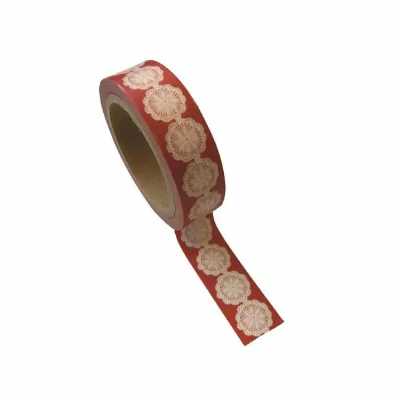 Masking tape rosaces