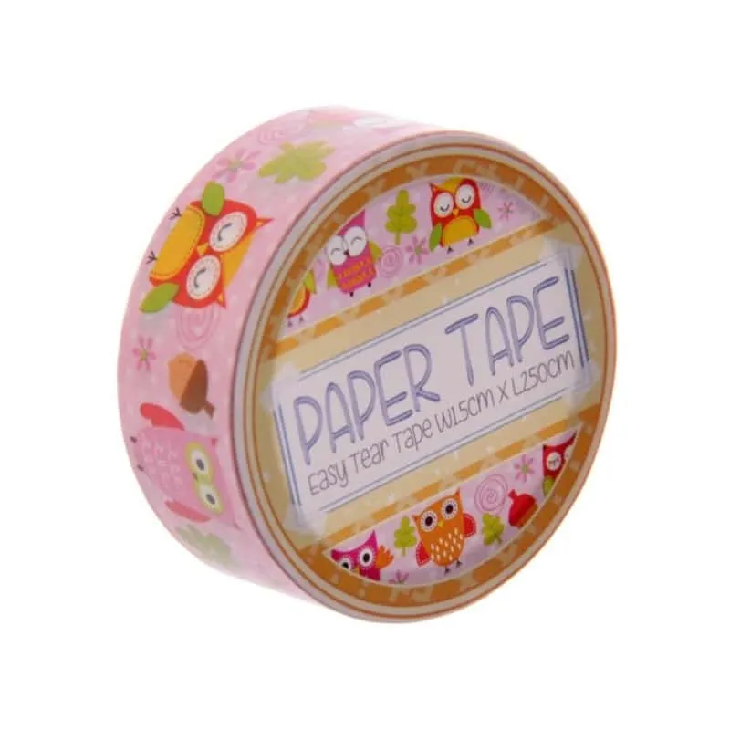 Tape chouette rose – Image 2