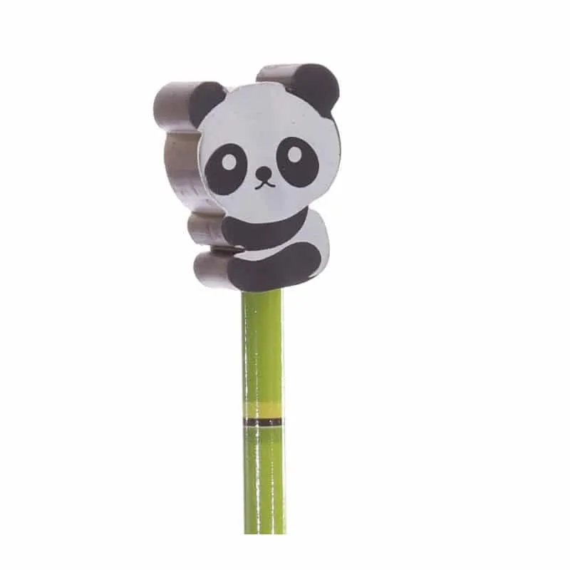 Crayon gomme panda