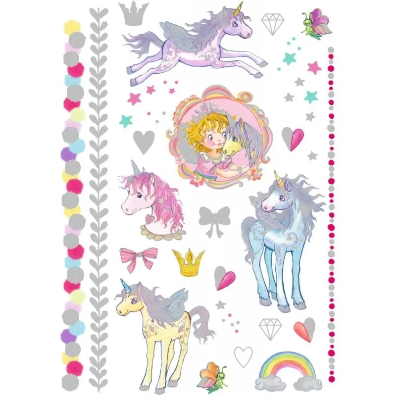 Tatouages métalliques licorne – Image 3