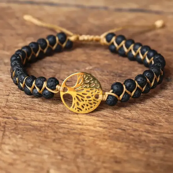 Bracelet Bouddhiste avec Joli Arbre de Vie – Image 9