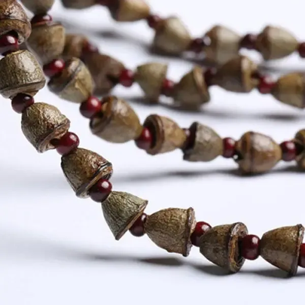 Chapelet Bouddhiste avec graine de Bodhi – Image 4