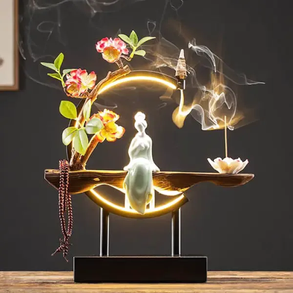 Lampe de Bureau Bouddha avec Encens – Image 5