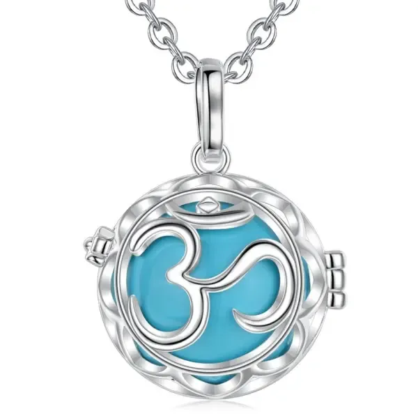 Pendentif Bouddha avec Symbole AUM – Image 5