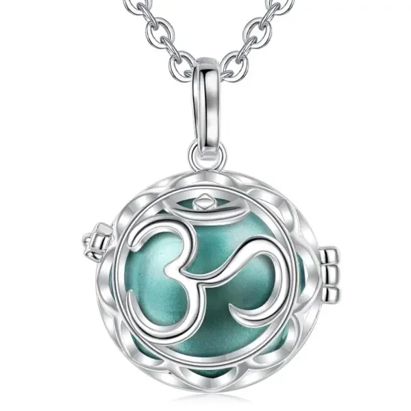 Pendentif Bouddha avec Symbole AUM – Image 9