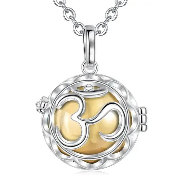 Pendentif Bouddha avec Symbole AUM – Image 6