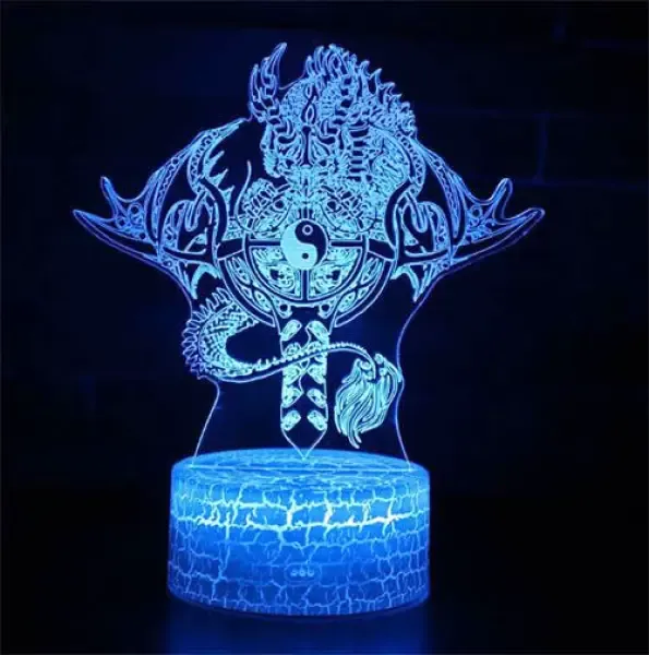 Lampe LED avec Dragon – Image 2