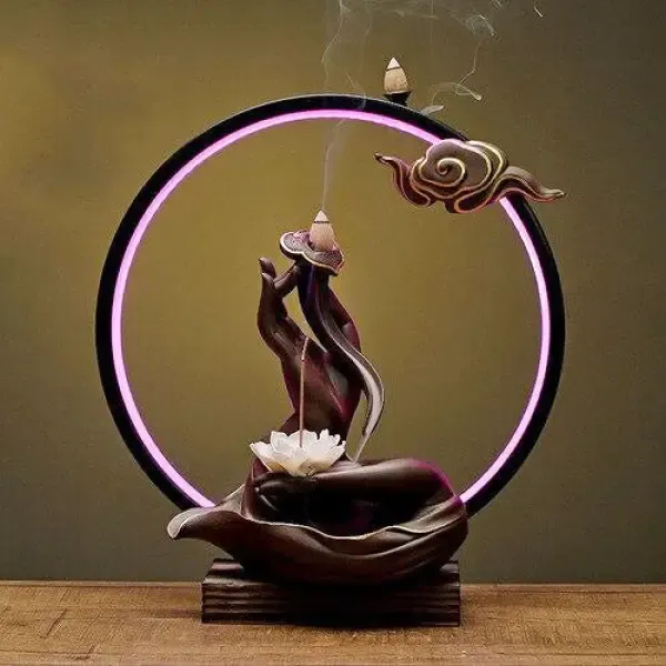 Lampe Encens Bouddha – Image 5