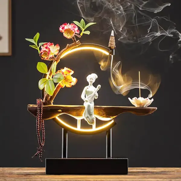 Lampe de Bureau Bouddha avec Encens – Image 7