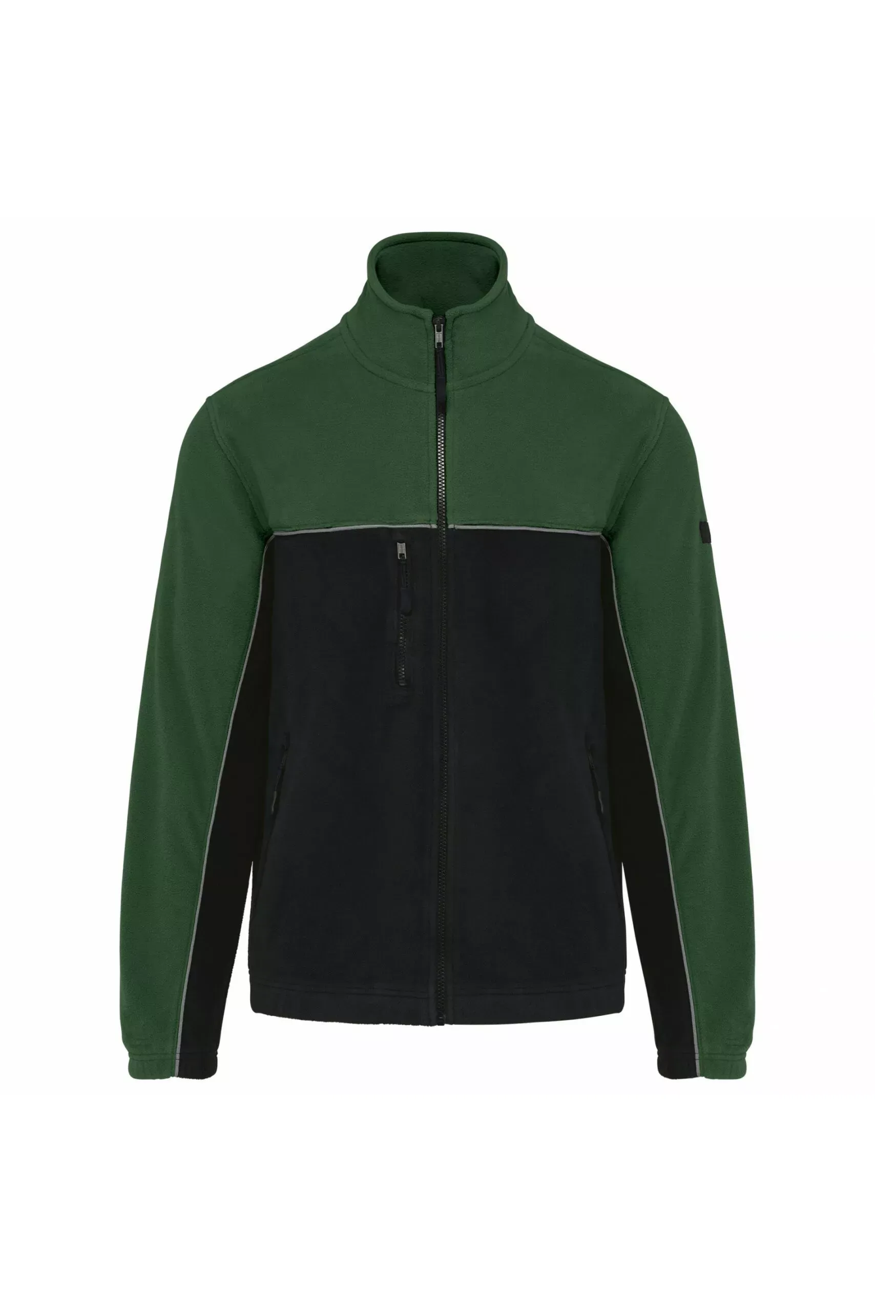 Veste micropolaire bicolore écoresponsable – Image 6