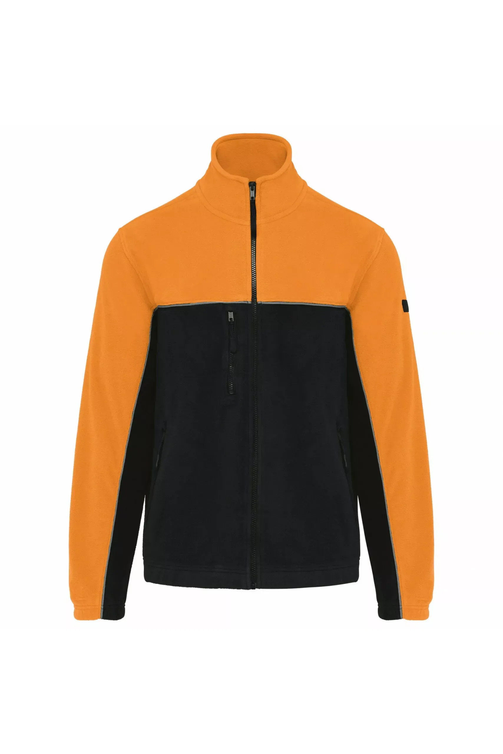 Veste micropolaire bicolore écoresponsable – Image 3