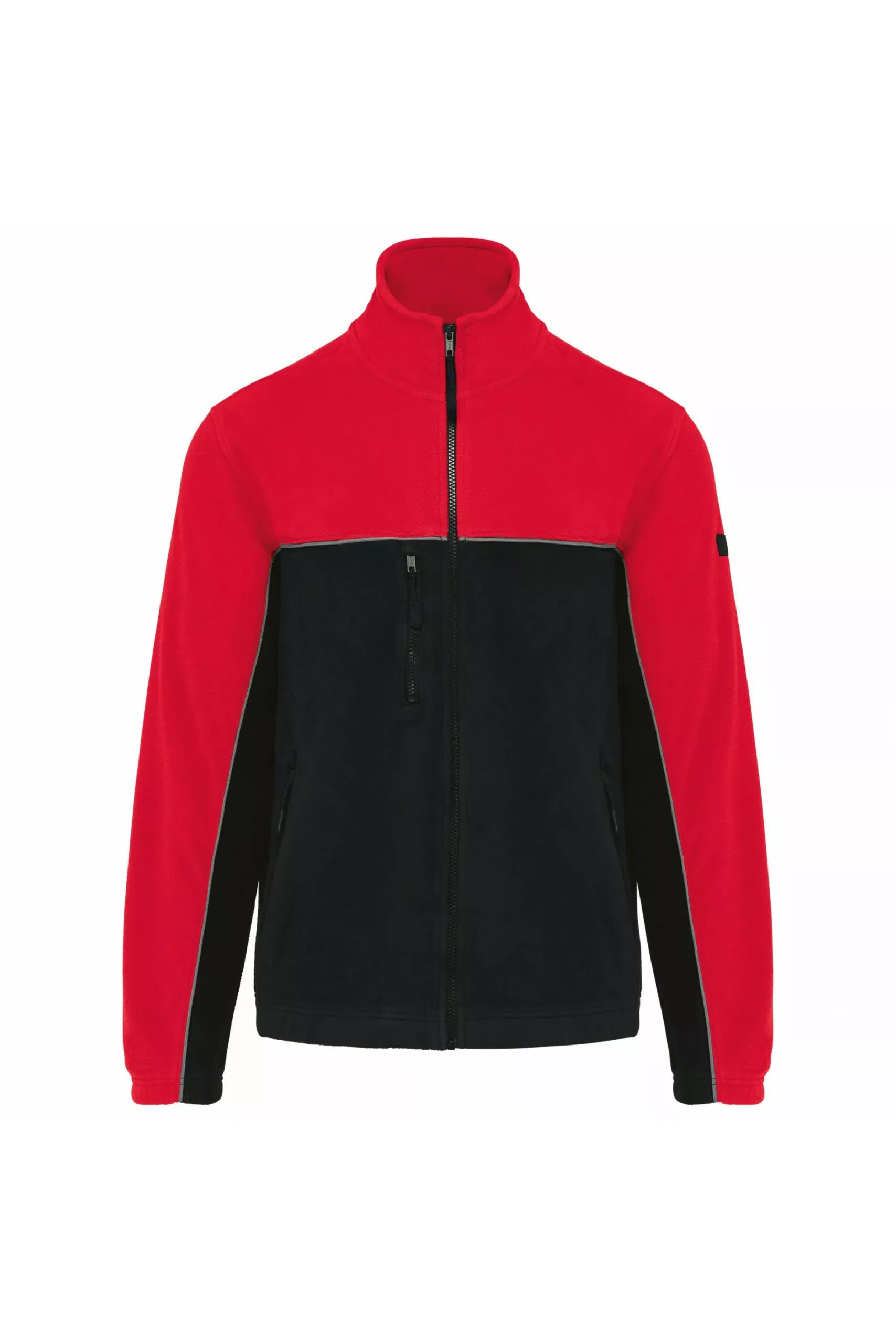 Veste micropolaire bicolore écoresponsable – Image 4