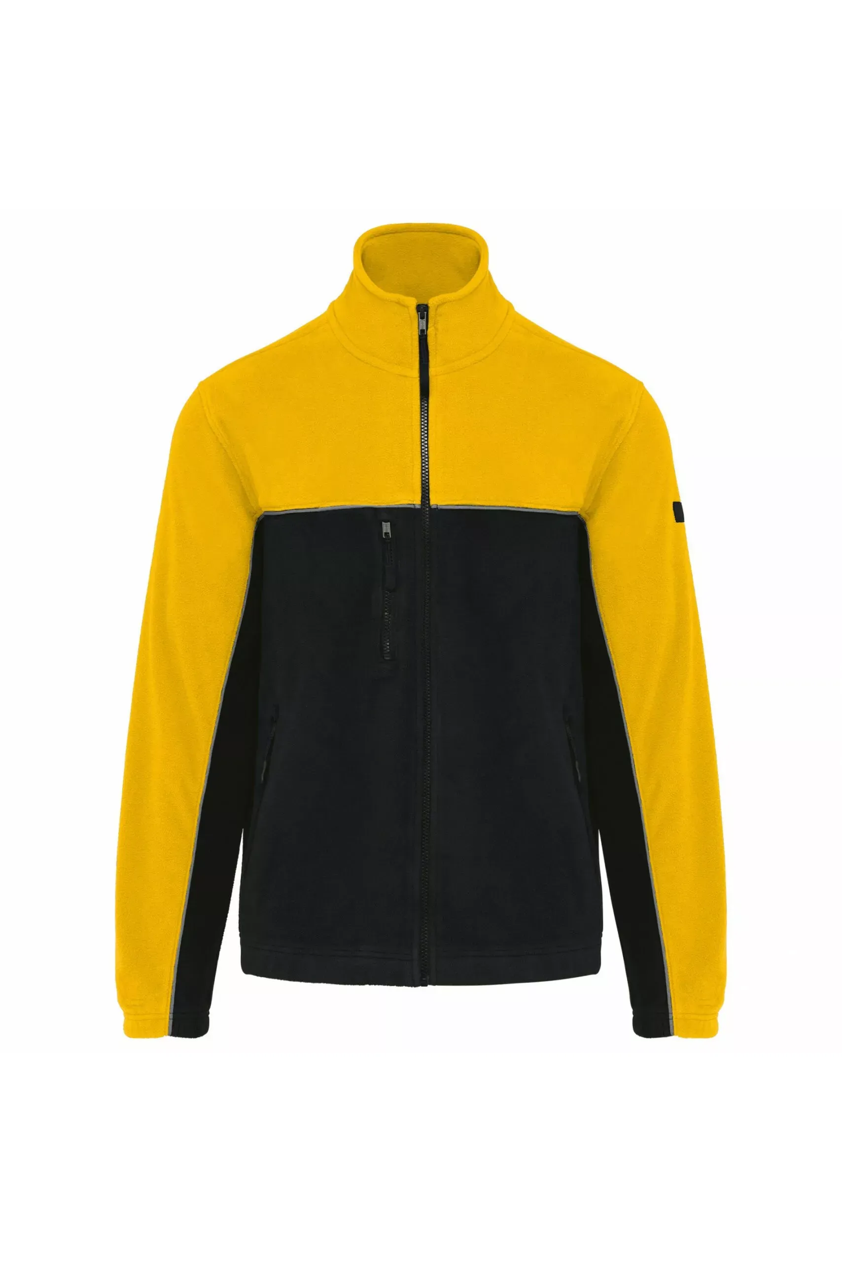 Veste micropolaire bicolore écoresponsable – Image 2