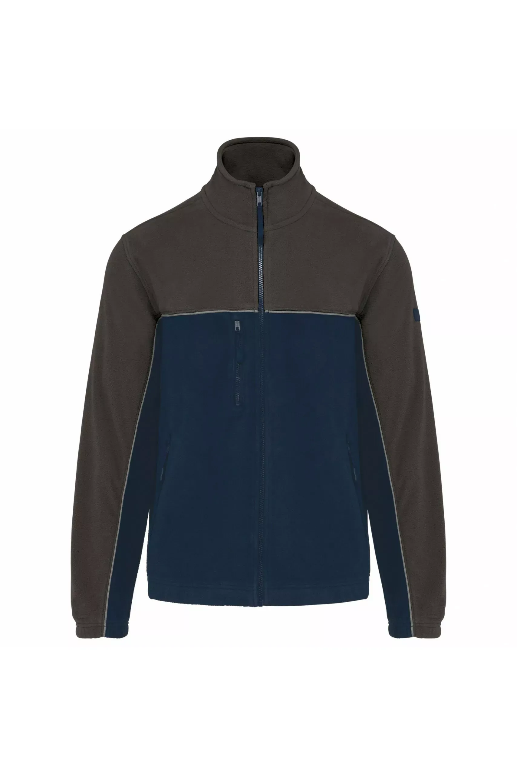 Veste micropolaire bicolore écoresponsable – Image 5