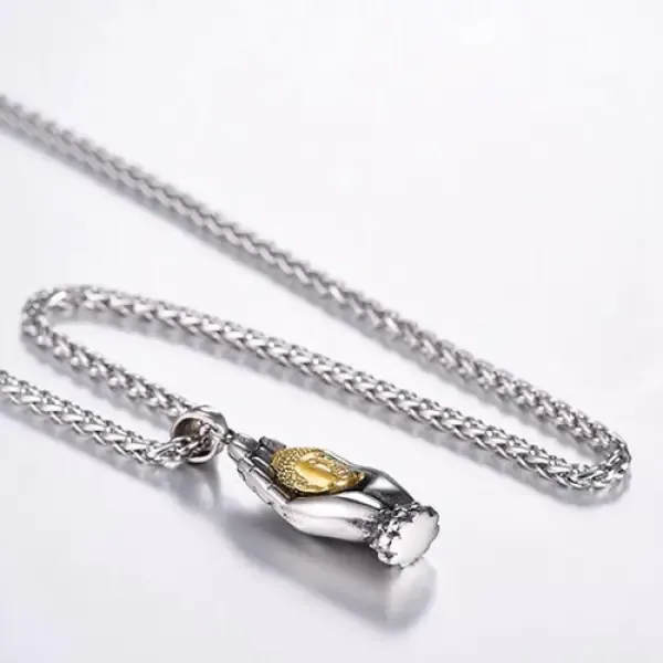 Pendentif avec la Main et la Tête de Bouddha – Image 5