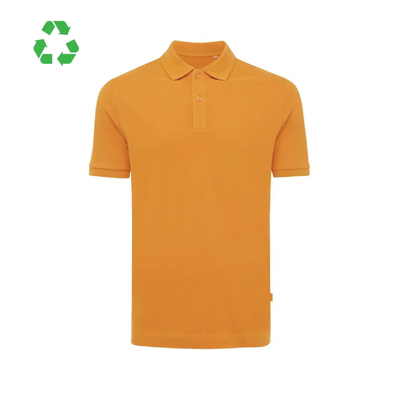 Polo en coton piqué et recyclé AWARE