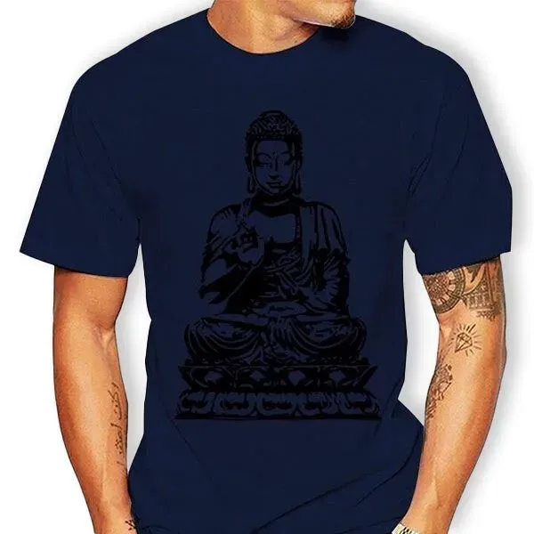 T-Shirt Bouddha le haut pour Homme – Image 6