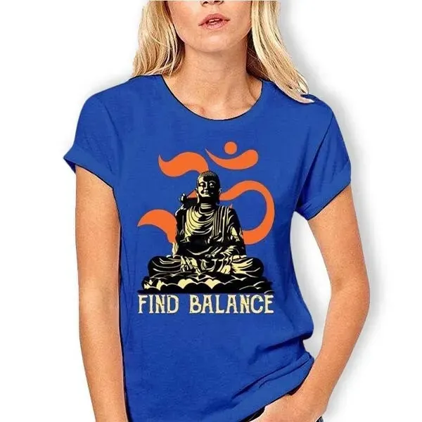 T-Shirt Bouddha pour la femme Bouddhiste – Image 9