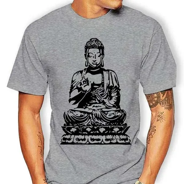 T-Shirt Bouddha le haut pour Homme – Image 7