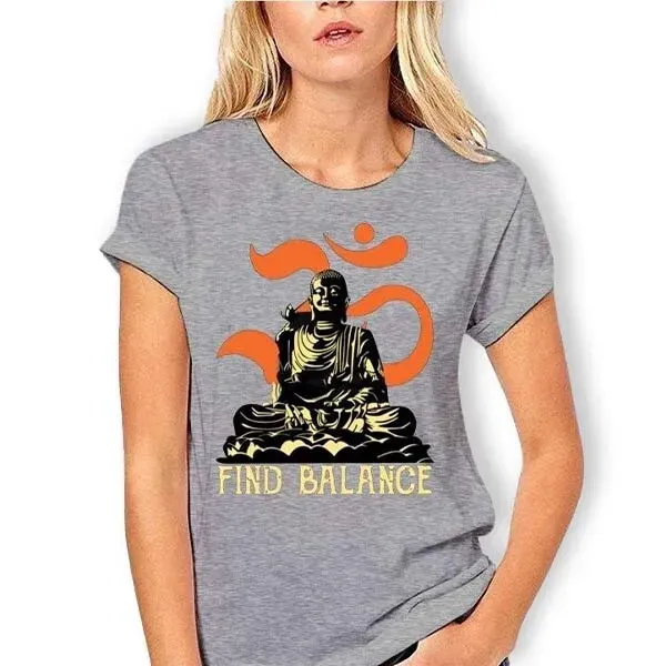 T-Shirt Bouddha pour la femme Bouddhiste – Image 7