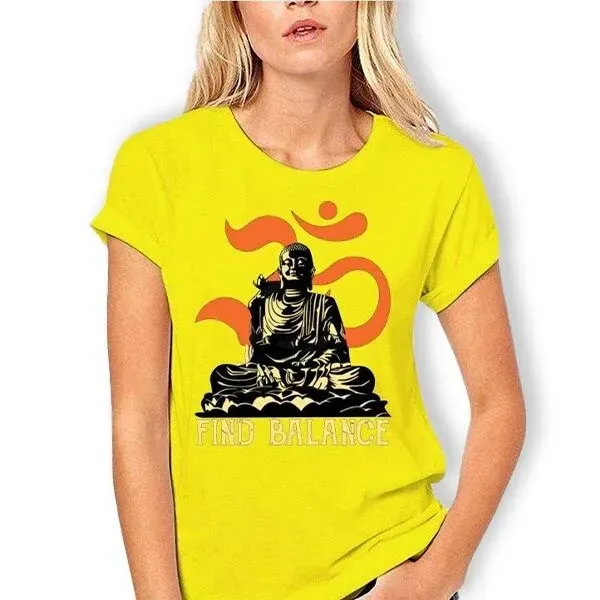 T-Shirt Bouddha pour la femme Bouddhiste – Image 3