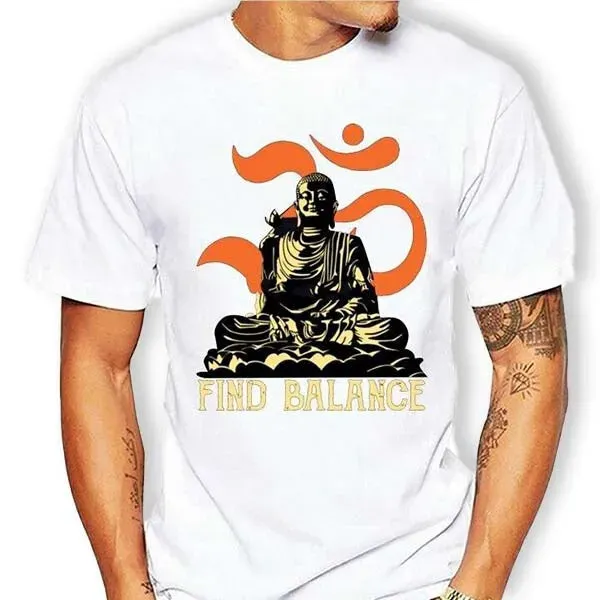 T-Shirt Bouddha pour l'homme Bouddhiste – Image 5