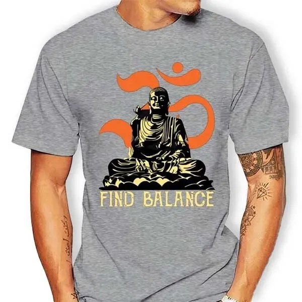 T-Shirt Bouddha pour l'homme Bouddhiste – Image 7