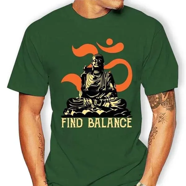 T-Shirt Bouddha pour l'homme Bouddhiste – Image 6