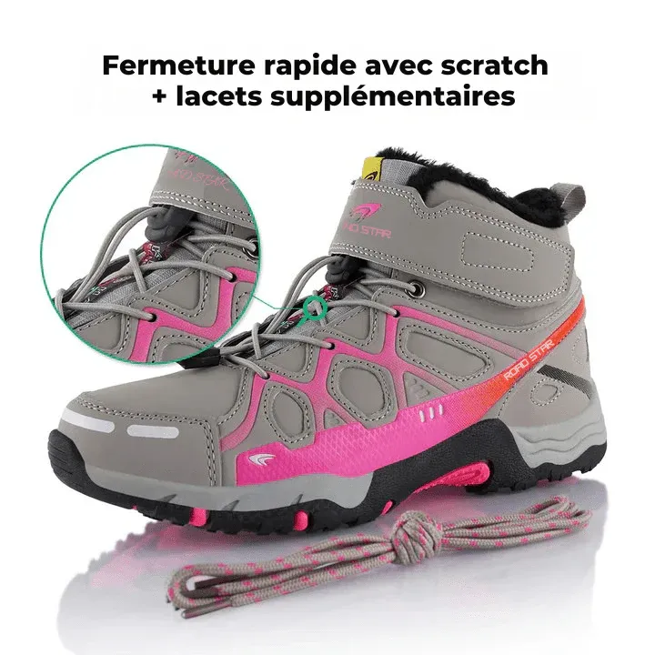 Bottes de randonnée pour femme et homme, doublées pour l'hiver - Bottes d'hiver Havenbridges – Image 5