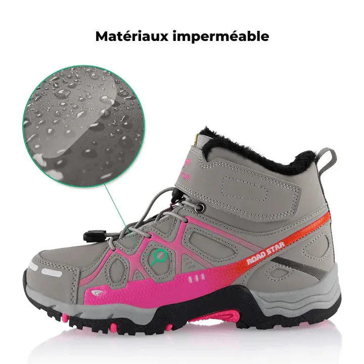 Bottes de randonnée pour femme et homme, doublées pour l'hiver - Bottes d'hiver Havenbridges – Image 2