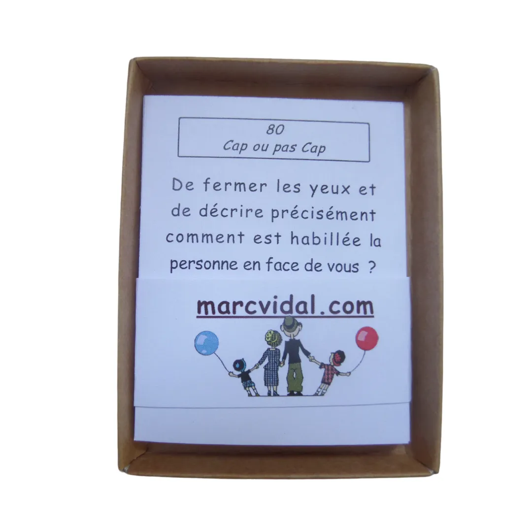 Cap ou pas Cap – Jeu Marc Vidal – Image 2