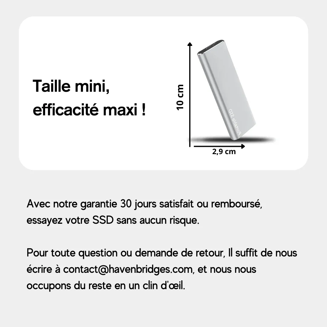 Disque dur Externe SSD 4To | Jusqu’à 64To | TurboSSD – Image 4