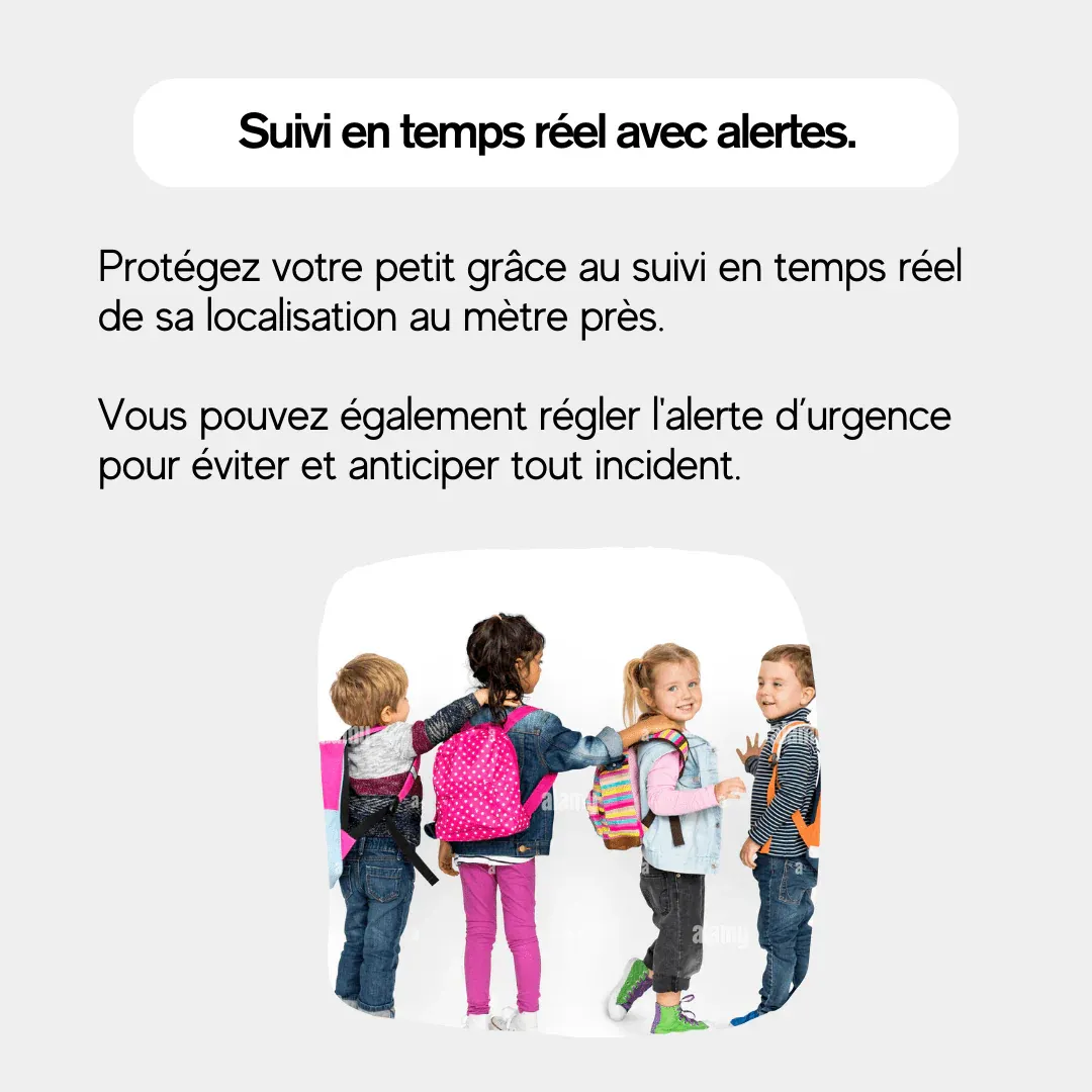 Montre GPS Pour Enfant avec Fonction d'Alertes - Havenridges – Image 2