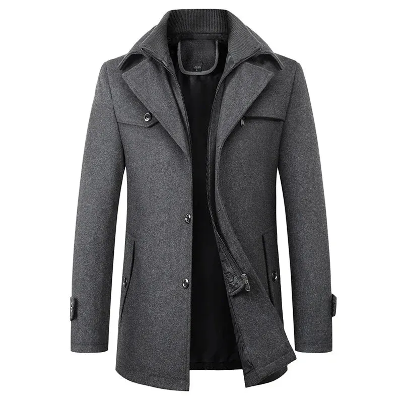 Manteau d'hiver imperméable pour affaires - Andrew – Image 2