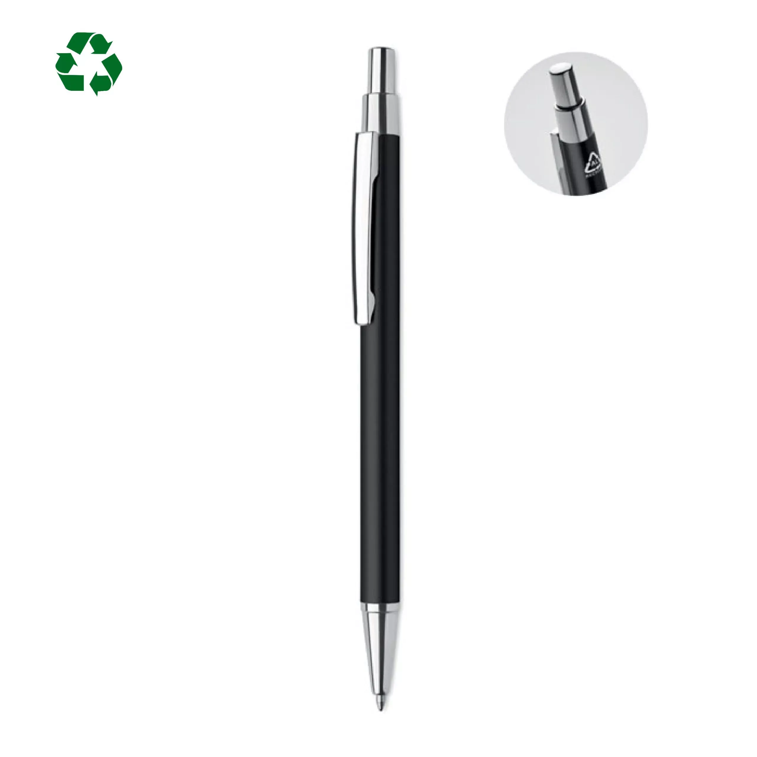 Stylo à bille en aluminium recyclé