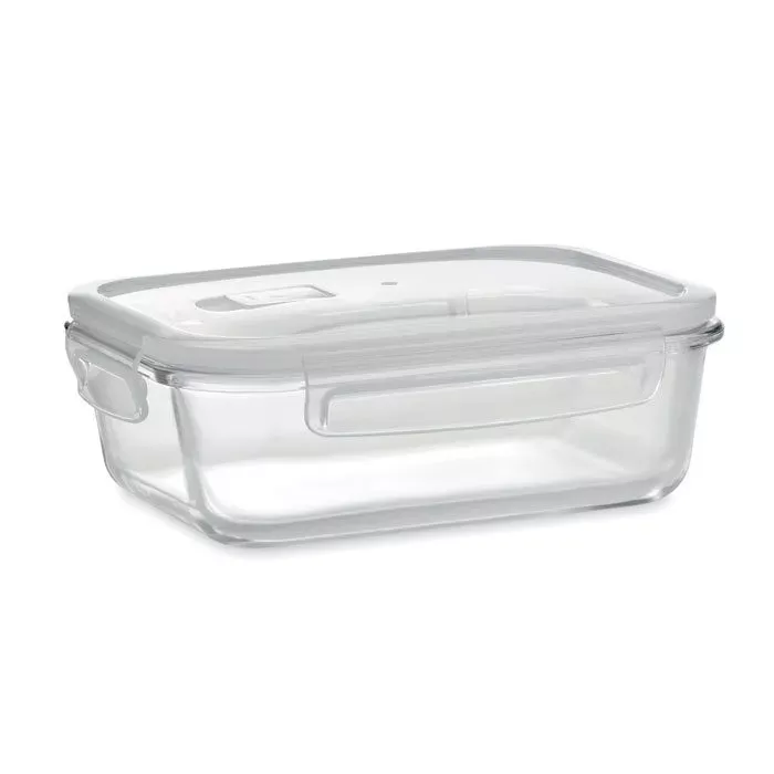 Lunchbox en verre borosilicaté avec couvercle 900ml