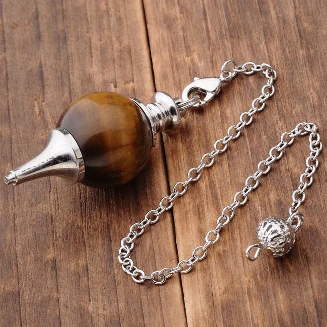 Pendule Séphoroton en Pierre Semi-Précieuse - 10 pierres disponibles – Image 7