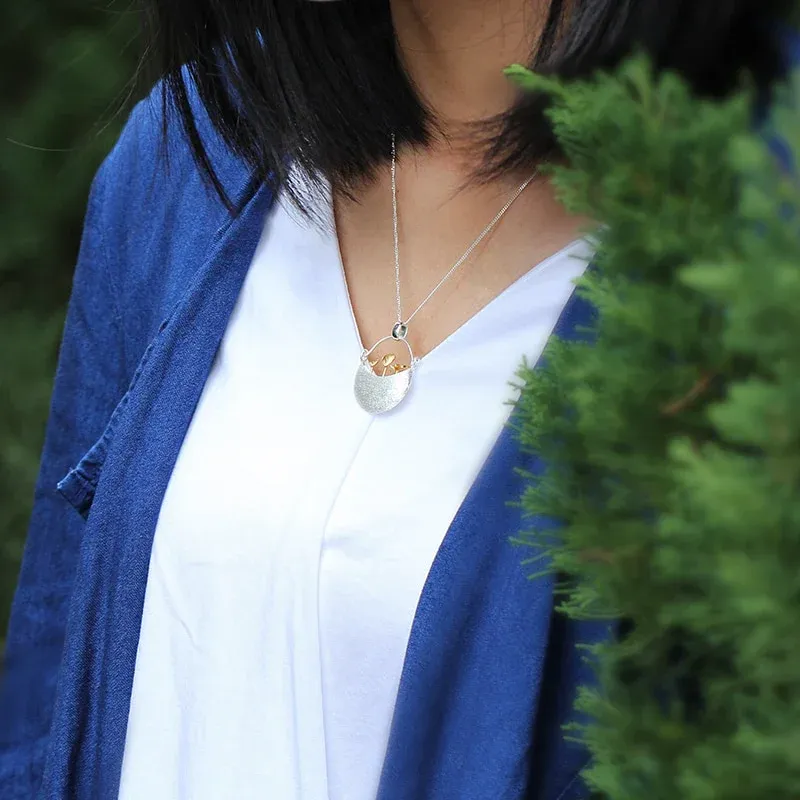 Pendentif "Mon Jardin Secret" en Argent 925 (2 variantes) – Image 6