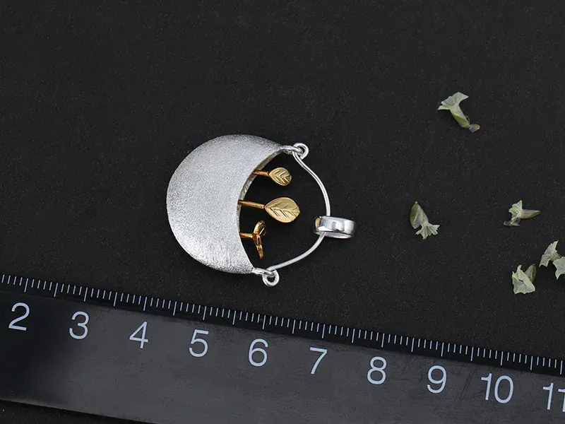 Pendentif "Mon Jardin Secret" en Argent 925 (2 variantes) – Image 5