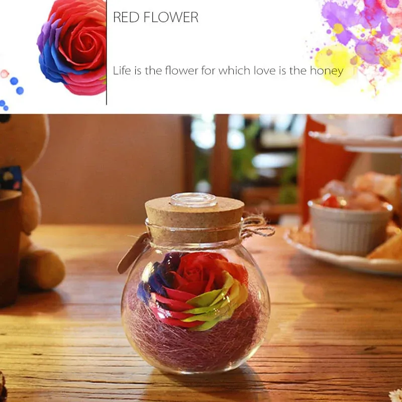 Bouteille Rose Lumineuse - 3 couleurs disponibles – Image 4