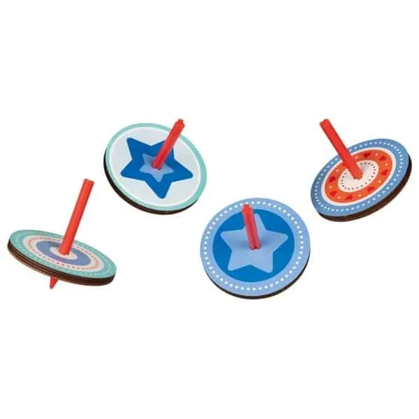 Toupie bois, collection “tout beau”